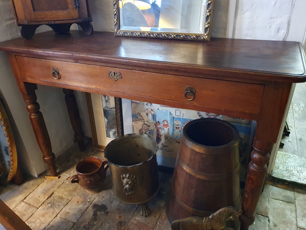 Victorian Pine Hall Table